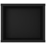 vidaXL Dulap TV suspendat, negru, 100x30x26,5 cm, PAL vidaXL Dulap TV suspendat, negru, 100x30x26,5 cm, PAL