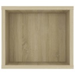 vidaXL Dulap TV suspendat, stejar Sonoma, 100x30x26,5 cm, PAL vidaXL Dulap TV suspendat, stejar Sonoma, 100x30x26,5 cm, PAL