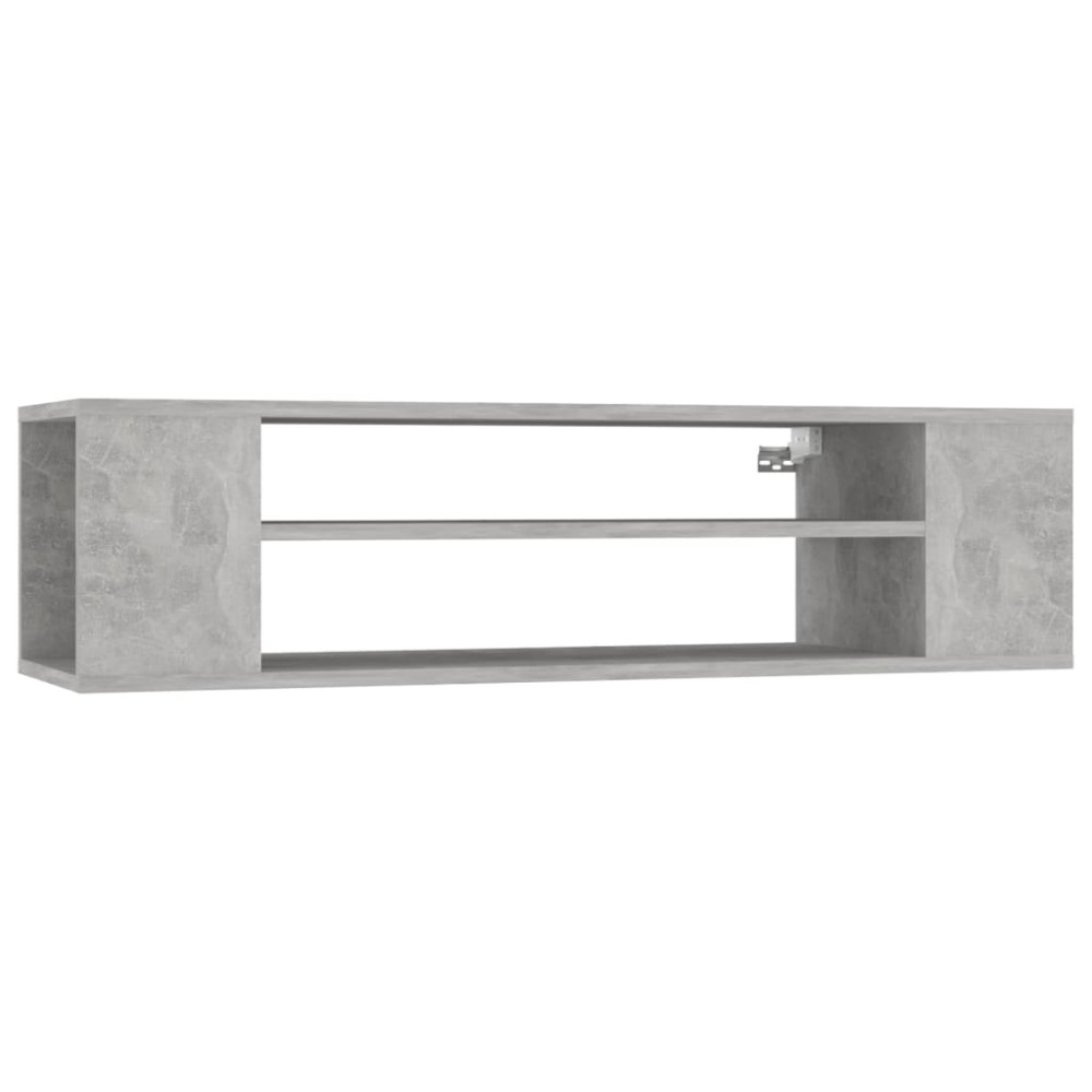 vidaXL Dulap TV suspendat, gri beton, 100x30x26,5 cm, PAL