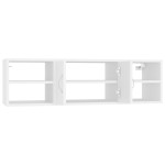 vidaXL Raft de perete, alb, 102x30x29 cm, lemn prelucrat vidaXL Raft de perete, alb, 102x30x29 cm, lemn prelucrat