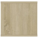 vidaXL Raft de perete, stejar Sonoma, 102x30x29 cm, PAL