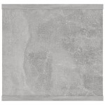 vidaXL Raft de perete, gri beton, 102x30x29 cm, PAL