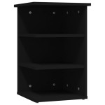 vidaXL Dulap lateral, negru, 35x35x55 cm, PAL