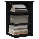 vidaXL Dulap lateral, negru, 35x35x55 cm, PAL