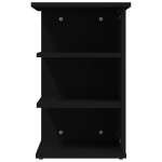 vidaXL Dulap lateral, negru, 35x35x55 cm, PAL