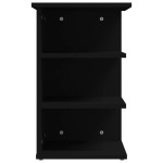 vidaXL Dulap lateral, negru, 35x35x55 cm, PAL