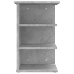vidaXL Dulap lateral, gri beton, 35x35x55 cm, PAL