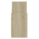 vidaXL Dulap lateral, stejar Sonoma, 60x26x60 cm, PAL