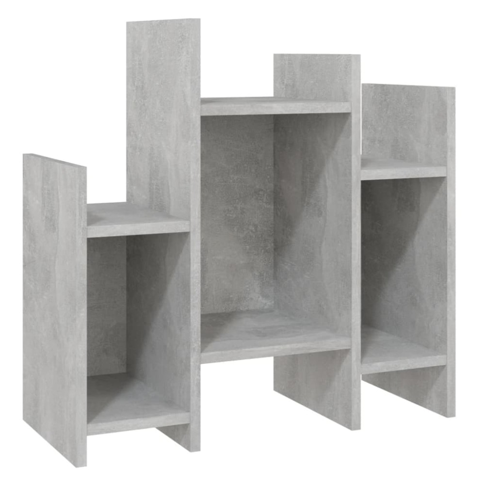 vidaXL Dulap lateral, gri beton, 60x26x60 cm, PAL