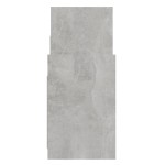 vidaXL Dulap lateral, gri beton, 60x26x60 cm, PAL