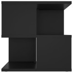 vidaXL Masă laterală, negru, 40x40x40 cm, PAL vidaXL Masă laterală, negru, 40x40x40 cm, PAL
