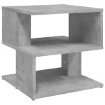 vidaXL Masă laterală, gri beton, 40x40x40 cm, PAL vidaXL Masă laterală, gri beton, 40x40x40 cm, PAL