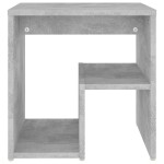 vidaXL Noptiere, 2 buc., gri beton, 40x30x40 cm, PAL