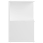 vidaXL Noptieră, alb, 35x35x55 cm ,PAL