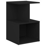 vidaXL Noptieră, negru, 35x35x55 cm , PAL vidaXL Noptieră, negru, 35x35x55 cm , PAL