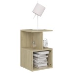 vidaXL Noptiere, 2 buc., stejar sonoma, 35x35x55 cm, lemn prelucrat vidaXL Noptiere, 2 buc., stejar sonoma, 35x35x55 cm, lemn prelucrat