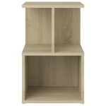 vidaXL Noptiere, 2 buc., stejar sonoma, 35x35x55 cm, lemn prelucrat vidaXL Noptiere, 2 buc., stejar sonoma, 35x35x55 cm, lemn prelucrat