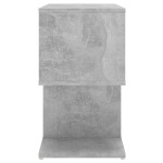 vidaXL Noptiere, 2 buc., gri beton, 50x30x51,5 cm, PAL vidaXL Noptiere, 2 buc., gri beton, 50x30x51,5 cm, PAL