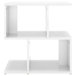 vidaXL Noptiere, 2 buc., alb extralucios, 50x30x51,5 cm, PAL vidaXL Noptiere, 2 buc., alb extralucios, 50x30x51,5 cm, PAL