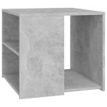 vidaXL Masă laterală, gri beton, 50x50x45 cm, PAL vidaXL Masă laterală, gri beton, 50x50x45 cm, PAL