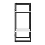 vidaXL Bibliotecă cu 2 rafturi, alb, 40x30x70 cm, PAL vidaXL Bibliotecă cu 2 rafturi, alb, 40x30x70 cm, PAL