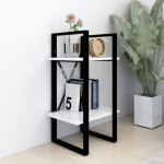 vidaXL Bibliotecă cu 2 rafturi, alb, 40x30x70 cm, PAL vidaXL Bibliotecă cu 2 rafturi, alb, 40x30x70 cm, PAL