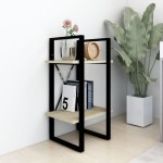 vidaXL Bibliotecă cu 2 rafturi, stejar sonoma, 40x30x70 cm, PAL vidaXL Bibliotecă cu 2 rafturi, stejar sonoma, 40x30x70 cm, PAL