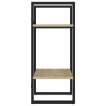 vidaXL Bibliotecă cu 2 rafturi, stejar sonoma, 40x30x70 cm, PAL vidaXL Bibliotecă cu 2 rafturi, stejar sonoma, 40x30x70 cm, PAL