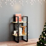 vidaXL Bibliotecă cu 2 rafturi, 40x30x70 cm, lemn masiv de pin vidaXL Bibliotecă cu 2 rafturi, 40x30x70 cm, lemn masiv de pin