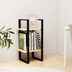 vidaXL Bibliotecă cu 2 rafturi, 40x30x70 cm, lemn masiv de pin vidaXL Bibliotecă cu 2 rafturi, 40x30x70 cm, lemn masiv de pin