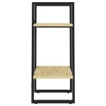 vidaXL Bibliotecă cu 2 rafturi, 40x30x70 cm, lemn masiv de pin vidaXL Bibliotecă cu 2 rafturi, 40x30x70 cm, lemn masiv de pin