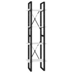 vidaXL Bibliotecă cu 4 rafturi, alb, 40x30x140 cm, PAL vidaXL Bibliotecă cu 4 rafturi, alb, 40x30x140 cm, PAL