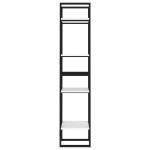 vidaXL Bibliotecă cu 4 rafturi, alb, 40x30x140 cm, PAL vidaXL Bibliotecă cu 4 rafturi, alb, 40x30x140 cm, PAL