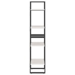 vidaXL Bibliotecă cu 4 rafturi, alb, 40x30x140 cm, lemn masiv de pin vidaXL Bibliotecă cu 4 rafturi, alb, 40x30x140 cm, lemn masiv de pin