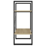 vidaXL Bibliotecă cu 2 rafturi, stejar sonoma, 60x30x70 cm, PAL vidaXL Bibliotecă cu 2 rafturi, stejar sonoma, 60x30x70 cm, PAL