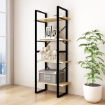 vidaXL Bibliotecă cu 4 rafturi, 60x30x140 cm, lemn masiv de pin vidaXL Bibliotecă cu 4 rafturi, 60x30x140 cm, lemn masiv de pin