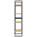 vidaXL Bibliotecă cu 4 rafturi, 60x30x140 cm, lemn masiv de pin vidaXL Bibliotecă cu 4 rafturi, 60x30x140 cm, lemn masiv de pin