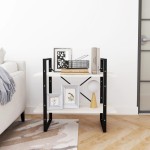 vidaXL Bibliotecă cu 2 rafturi, alb, 80x30x70 cm, lemn masiv de pin vidaXL Bibliotecă cu 2 rafturi, alb, 80x30x70 cm, lemn masiv de pin