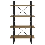 vidaXL Bibliotecă cu 4 rafturi, 80x30x140 cm, lemn masiv de pin vidaXL Bibliotecă cu 4 rafturi, 80x30x140 cm, lemn masiv de pin
