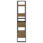 vidaXL Bibliotecă cu 4 rafturi, 80x30x140 cm, lemn masiv de pin vidaXL Bibliotecă cu 4 rafturi, 80x30x140 cm, lemn masiv de pin
