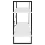 vidaXL Bibliotecă cu 2 rafturi, alb, 100x30x70 cm, PAL vidaXL Bibliotecă cu 2 rafturi, alb, 100x30x70 cm, PAL