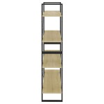 vidaXL Dulap cu 4 rafturi, stejar sonoma, 100x30x140 cm PAL vidaXL Dulap cu 4 rafturi, stejar sonoma, 100x30x140 cm PAL