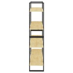 vidaXL Bibliotecă cu 4 rafturi, 100x30x140 cm, lemn masiv de pin vidaXL Bibliotecă cu 4 rafturi, 100x30x140 cm, lemn masiv de pin