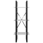 vidaXL Bibliotecă cu 3 rafturi, alb, 40x30x105 cm, PAL vidaXL Bibliotecă cu 3 rafturi, alb, 40x30x105 cm, PAL