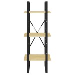 vidaXL Bibliotecă cu 3 rafturi, 40x30x105 cm, lemn masiv de pin vidaXL Bibliotecă cu 3 rafturi, 40x30x105 cm, lemn masiv de pin