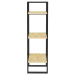 vidaXL Bibliotecă cu 3 rafturi, 40x30x105 cm, lemn masiv de pin vidaXL Bibliotecă cu 3 rafturi, 40x30x105 cm, lemn masiv de pin