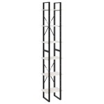 vidaXL Dulap înalt, alb, 40x30x210 cm, lemn masiv de pin vidaXL Dulap înalt, alb, 40x30x210 cm, lemn masiv de pin