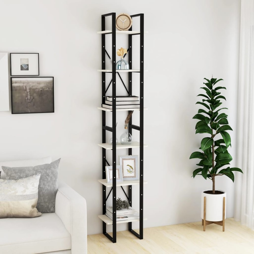 vidaXL Dulap înalt, alb, 40x30x210 cm, lemn masiv de pin