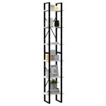vidaXL Dulap înalt, alb, 40x30x210 cm, lemn masiv de pin vidaXL Dulap înalt, alb, 40x30x210 cm, lemn masiv de pin