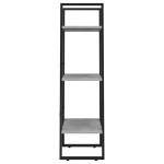 vidaXL Raft de depozitare, gri beton, 60x30x105 cm, PAL vidaXL Raft de depozitare, gri beton, 60x30x105 cm, PAL